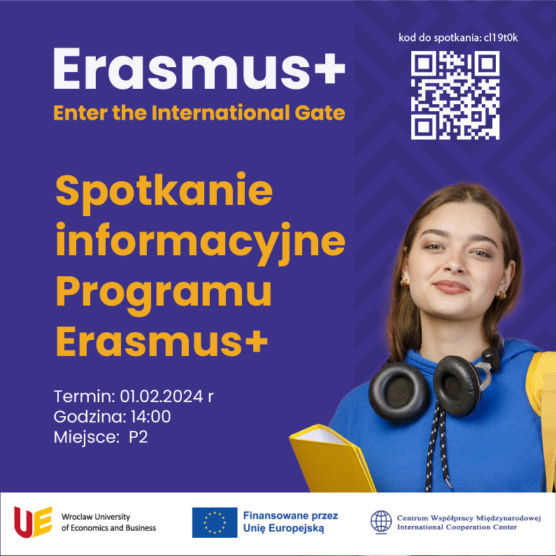 Spotkanie Informacyjne Erasmus Uniwersytet Ekonomiczny