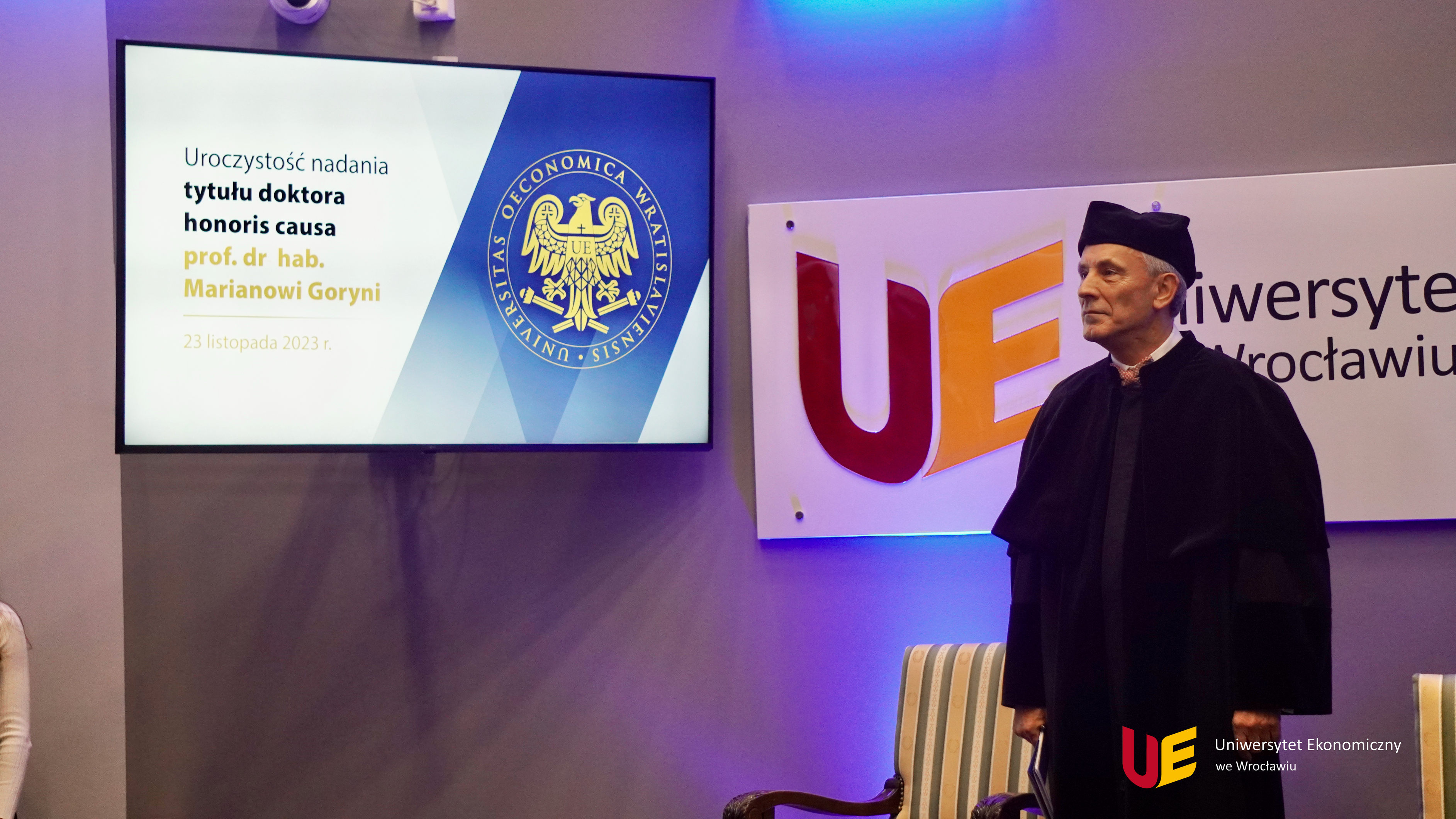 Doktorat honoris causa dla prof. Mariana Goryni