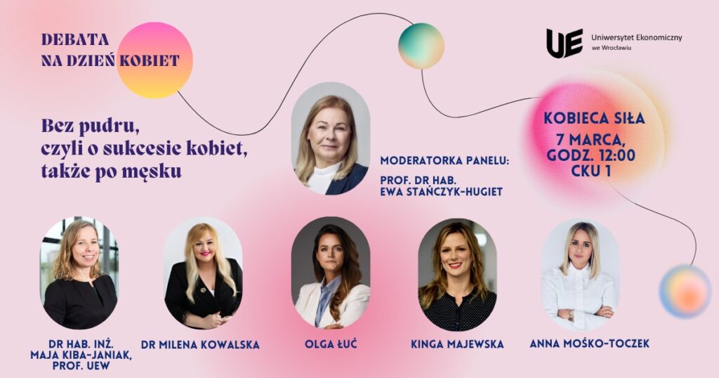 UEW debata Bez pudru, czyli o sukcesie kobiet, także po męsku