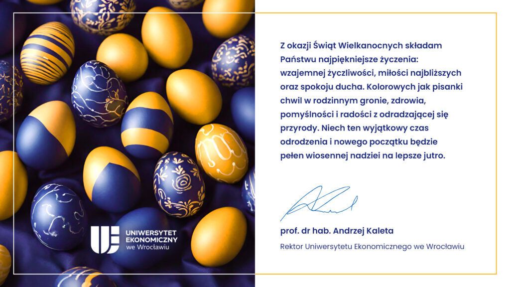 życzenie świąteczne UEW