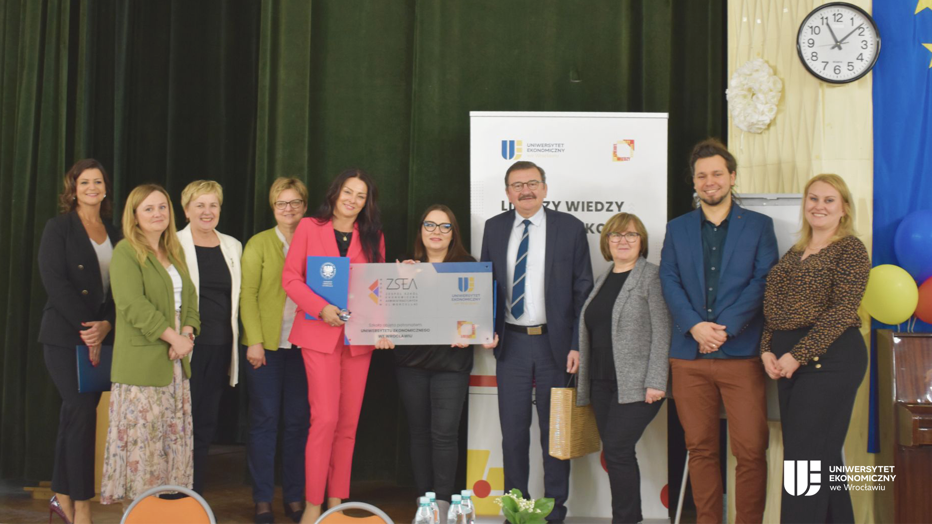 Podpisanie umowy patronackiej UEW