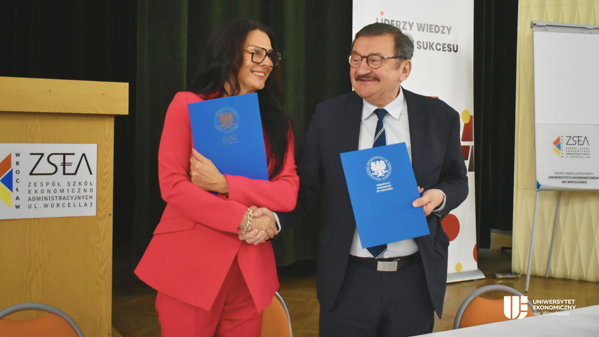 Podpisanie umowy patronackiej UEW