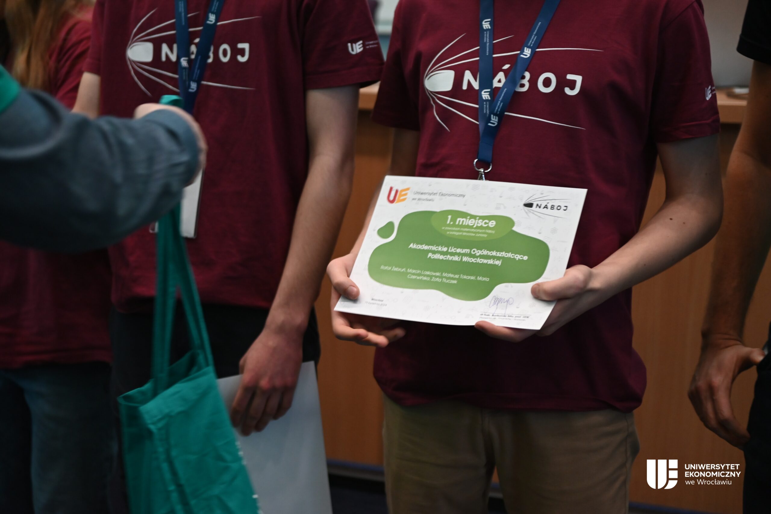 Náboj 2024 na Uniwersytecie Ekonomicznym we Wrocławi
