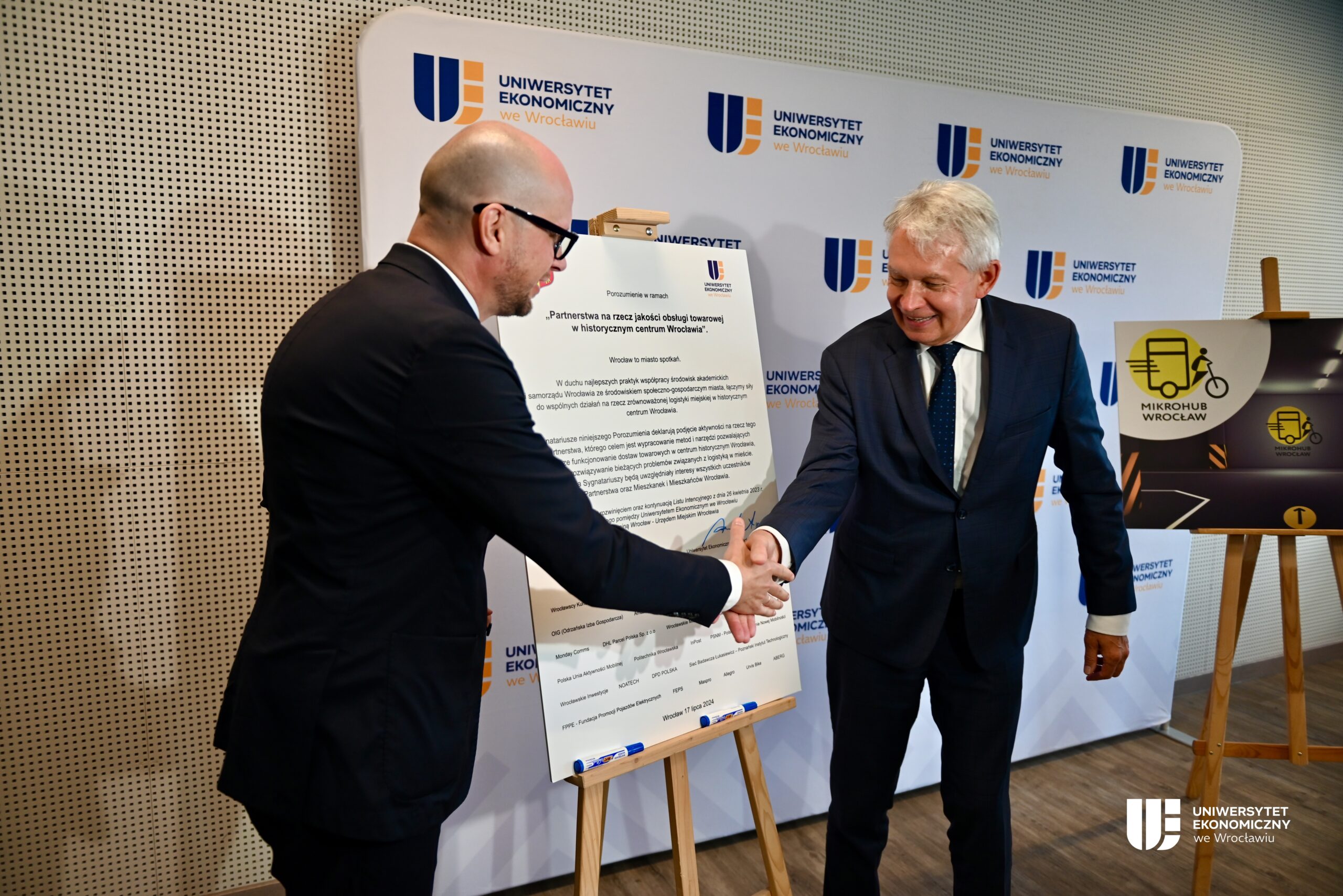 Partnerstwo na rzecz jakości obsługi towarowej w historycznym centrum miasta Wrocław UEW