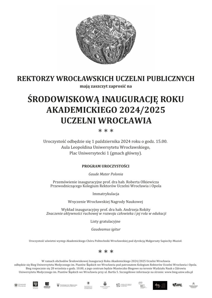 Inauguracja Środowiskowa 2024/2025 - zaproszenie