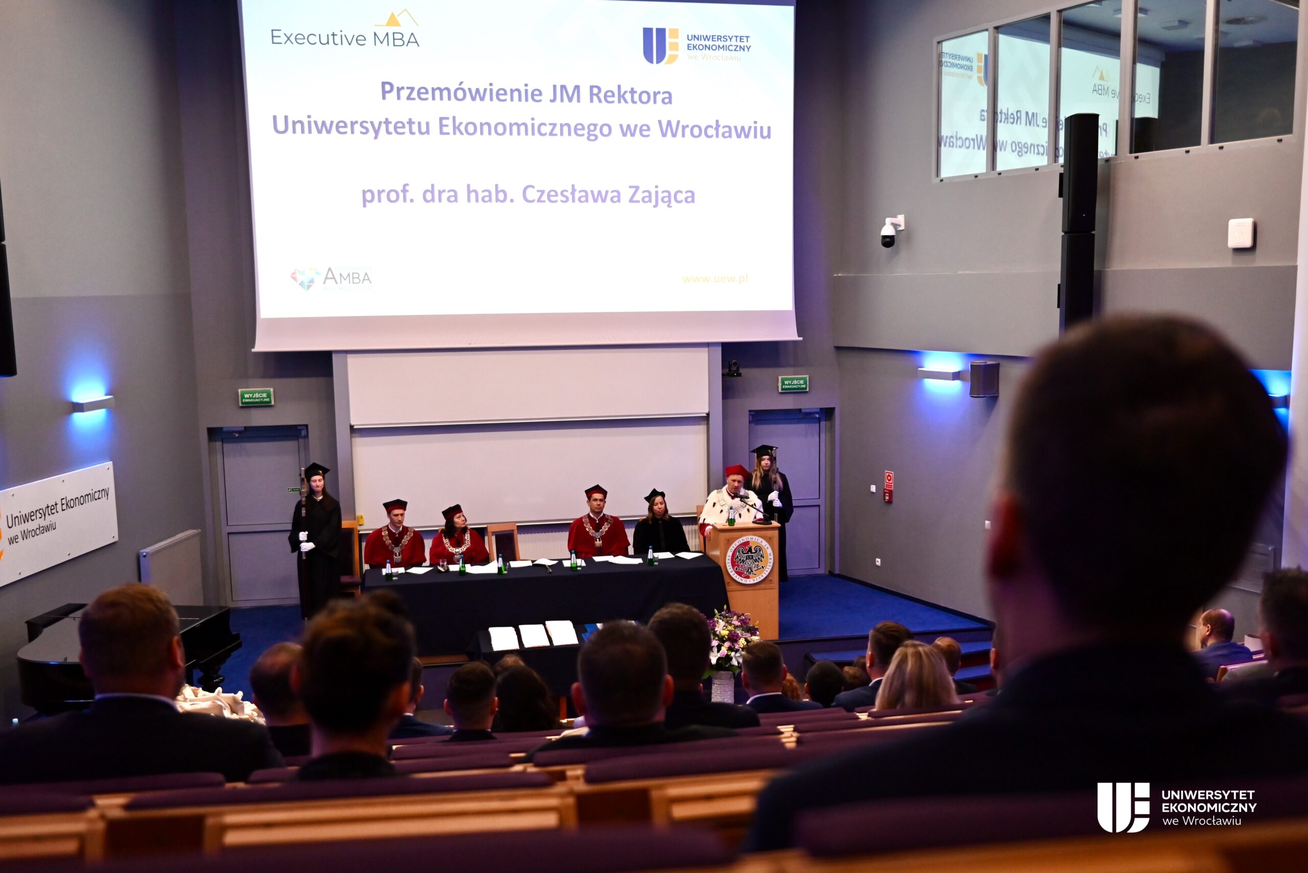 Inauguracja 32. roku akademickiego na studiach Executive MBA UEW