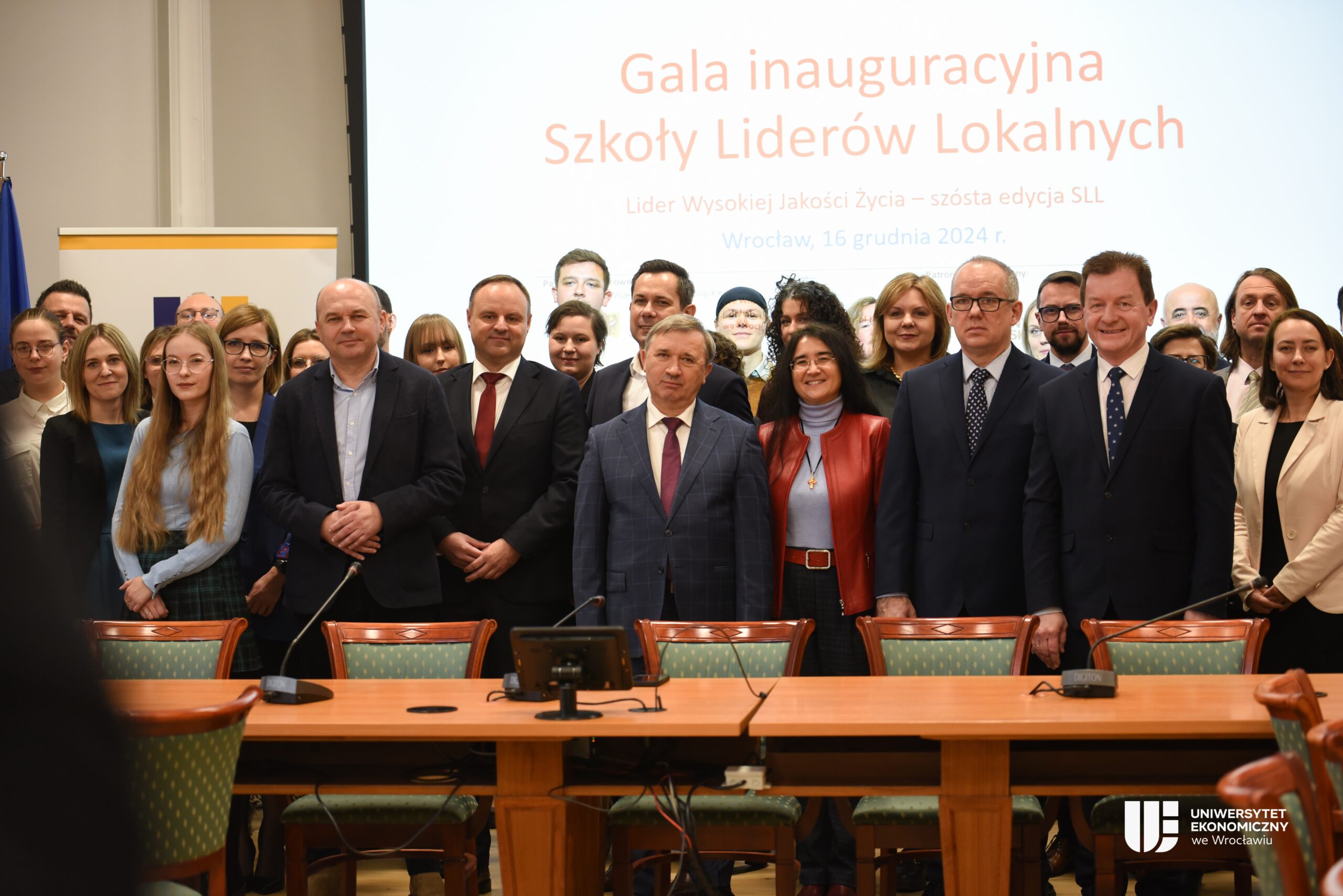UEW Inauguracja 6. edycji Szkoły Liderów Lokalnych „Lider Wysokiej Jakości Życia" 
