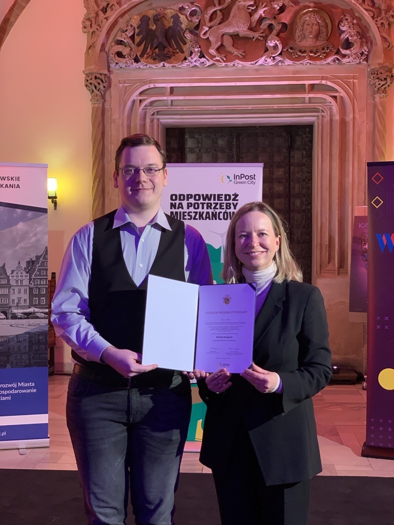 Student UEW laureatem prestiżowego stypendium