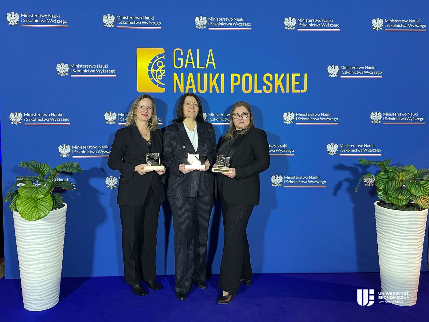 Gala Nauki Polskiej 2025. Badaczki UEW z Nagrodami MNiSW