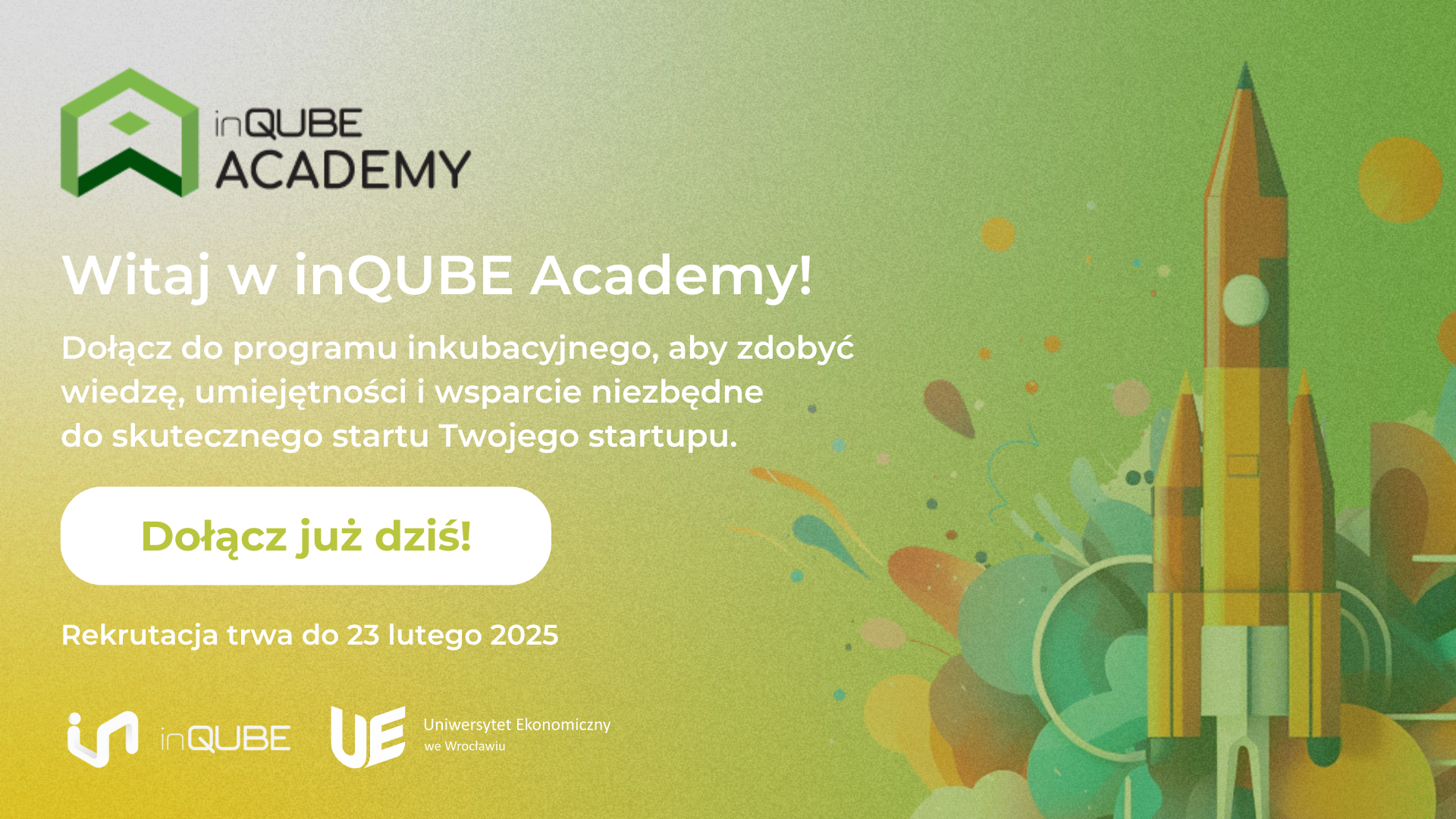 nQUBE Academy, kompleksowy program inkubacyjny UEW