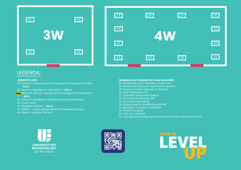 mapa UEW - Dzień Otwarty na UEW