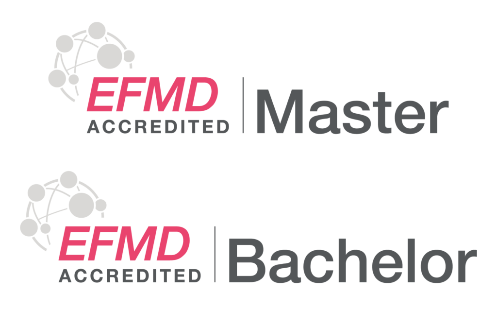 logo EFMD Accreditated Bachelor and Master