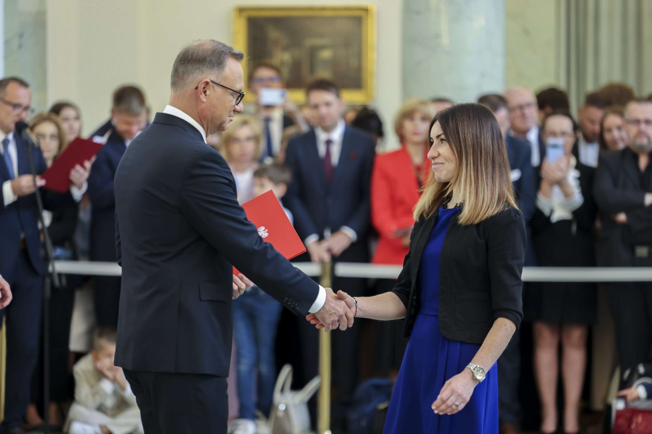 Prof. Patrycja Klimas UEW, Prezydent RP Andrzej Duda