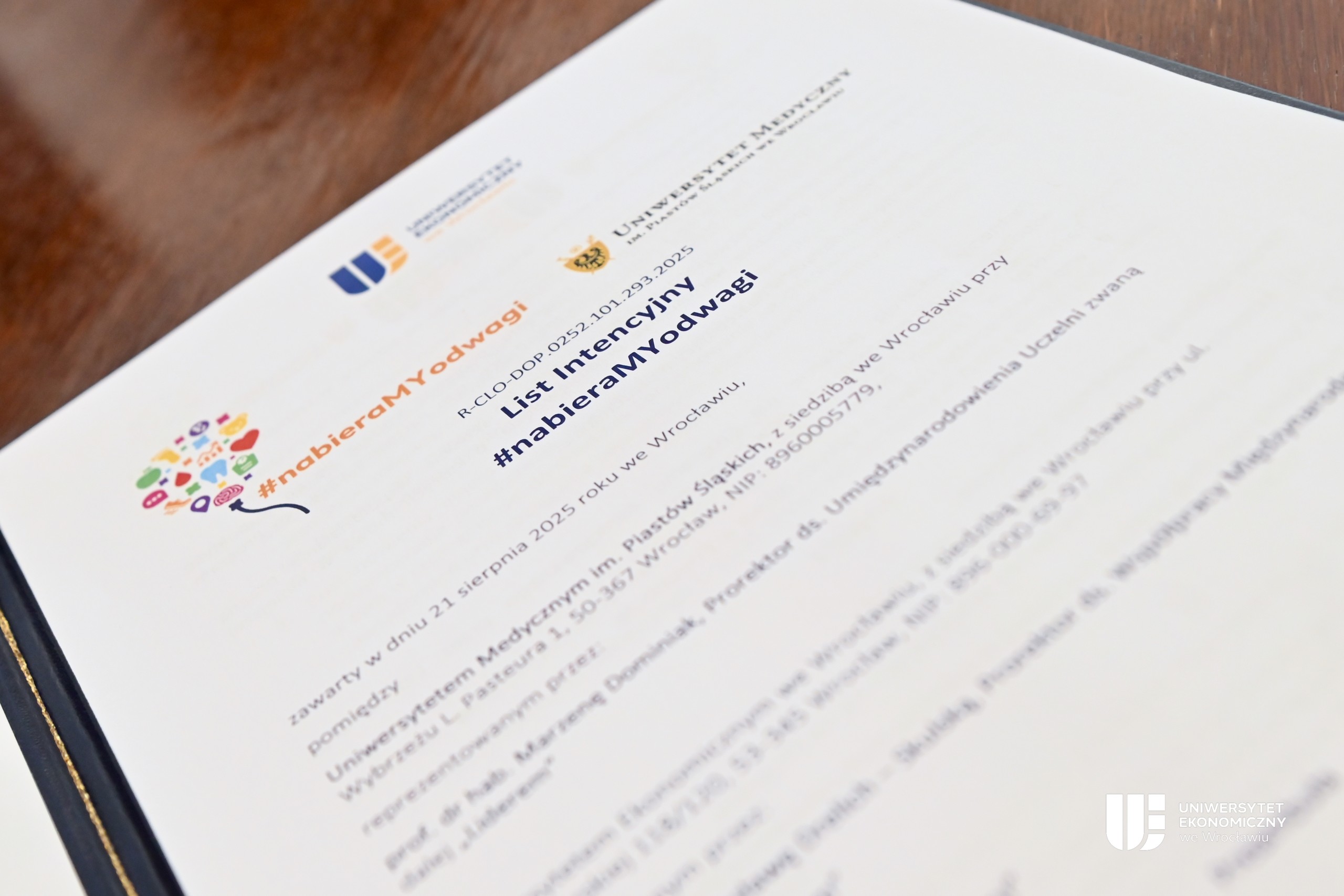 uew uniwersytet medyczny we wrocławiu list intencyjny
