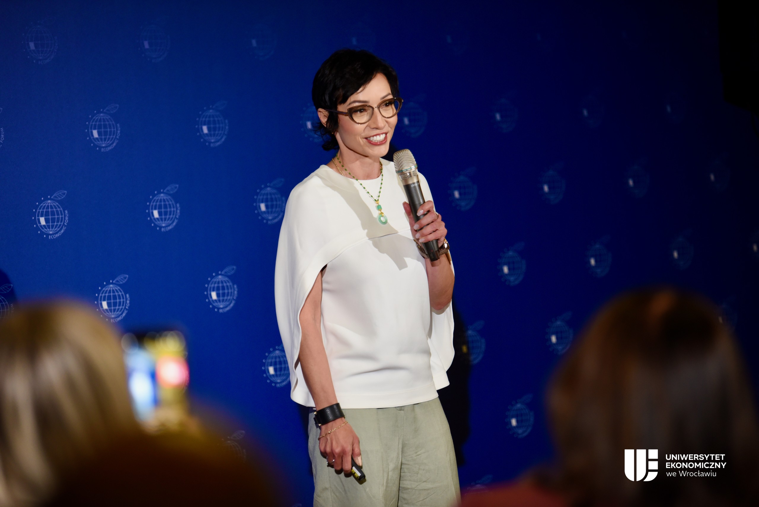 UEW forum Ekonomiczne w Karpaczu prof. Barbara Mróz-Gorgoń