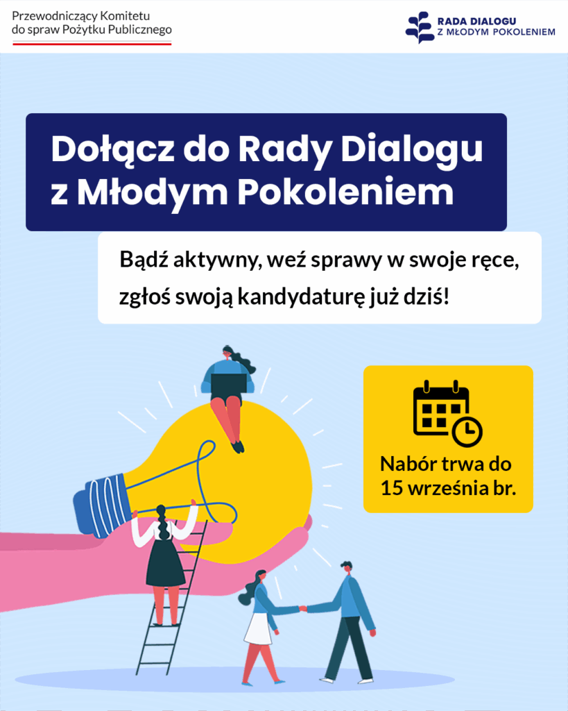 rada dialogu z młodym pokoleniem nabór 2025
