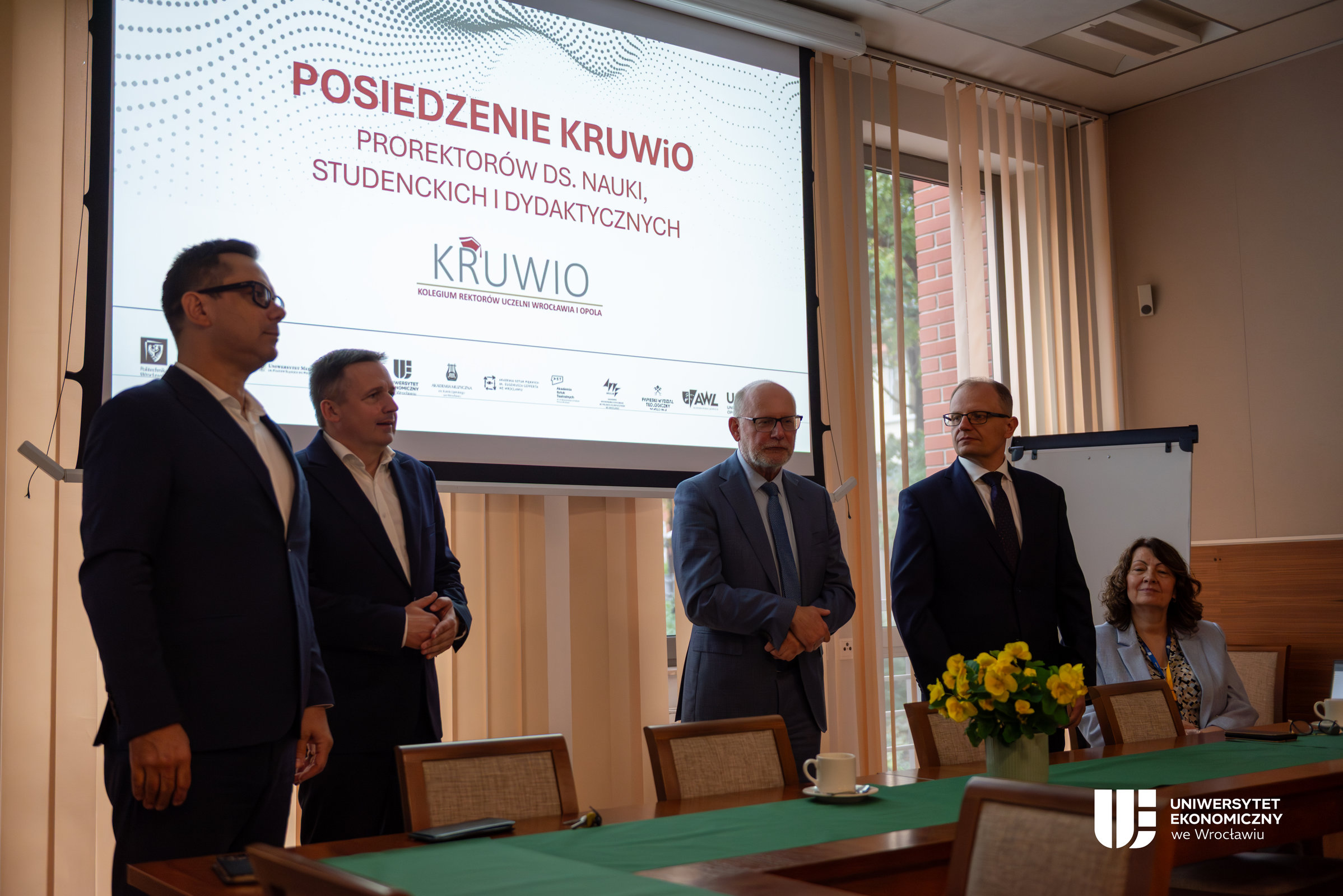 spotkanie prorektorów uczelni Wrocławia i Opola 2025