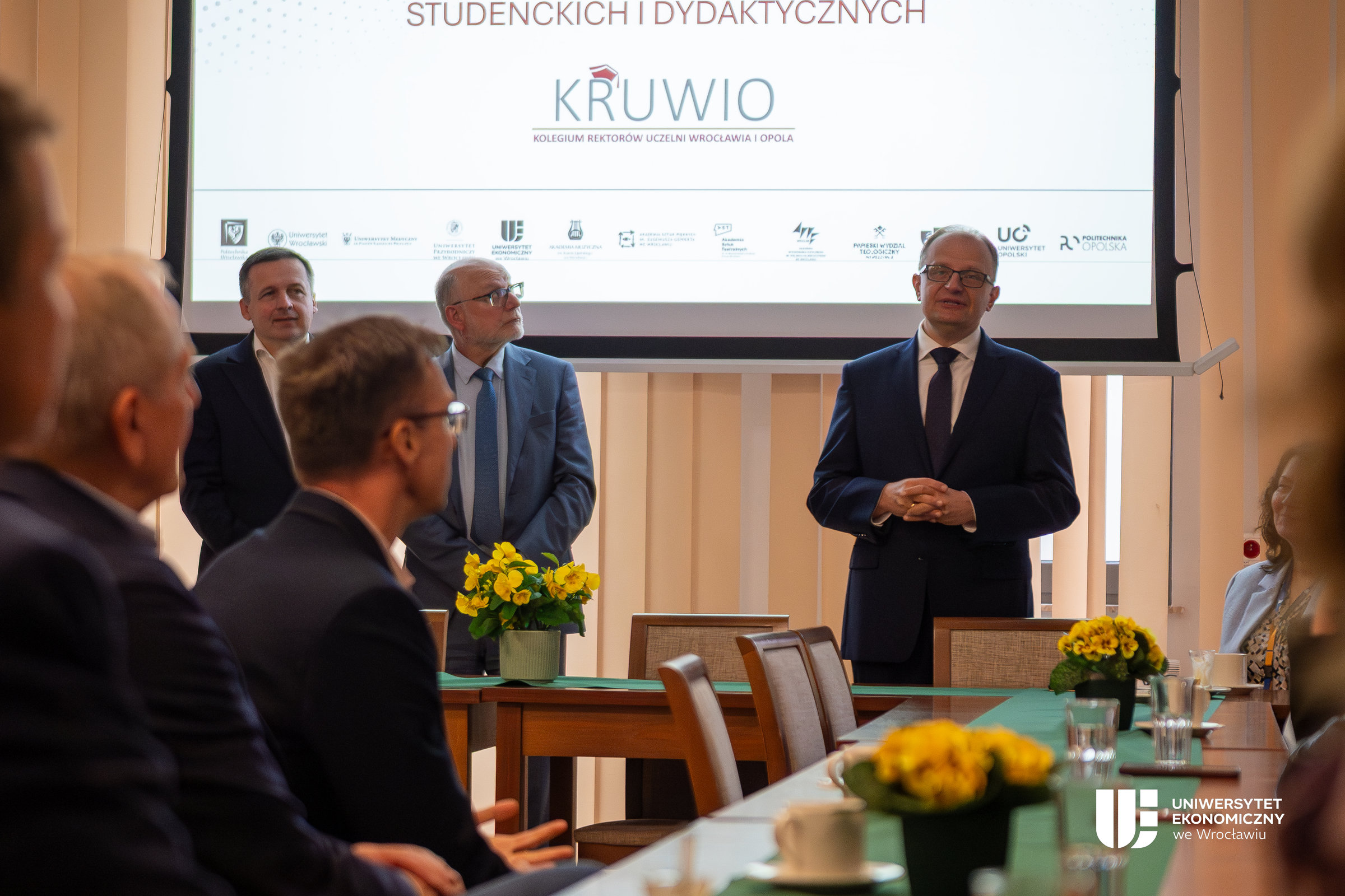 spotkanie prorektorów uczelni Wrocławia i Opola 2025