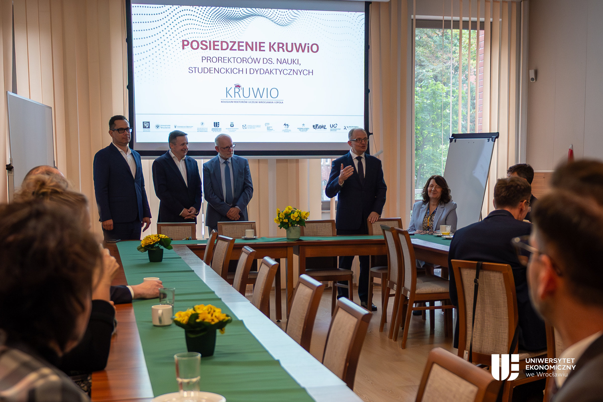 spotkanie prorektorów uczelni Wrocławia i Opola 2025