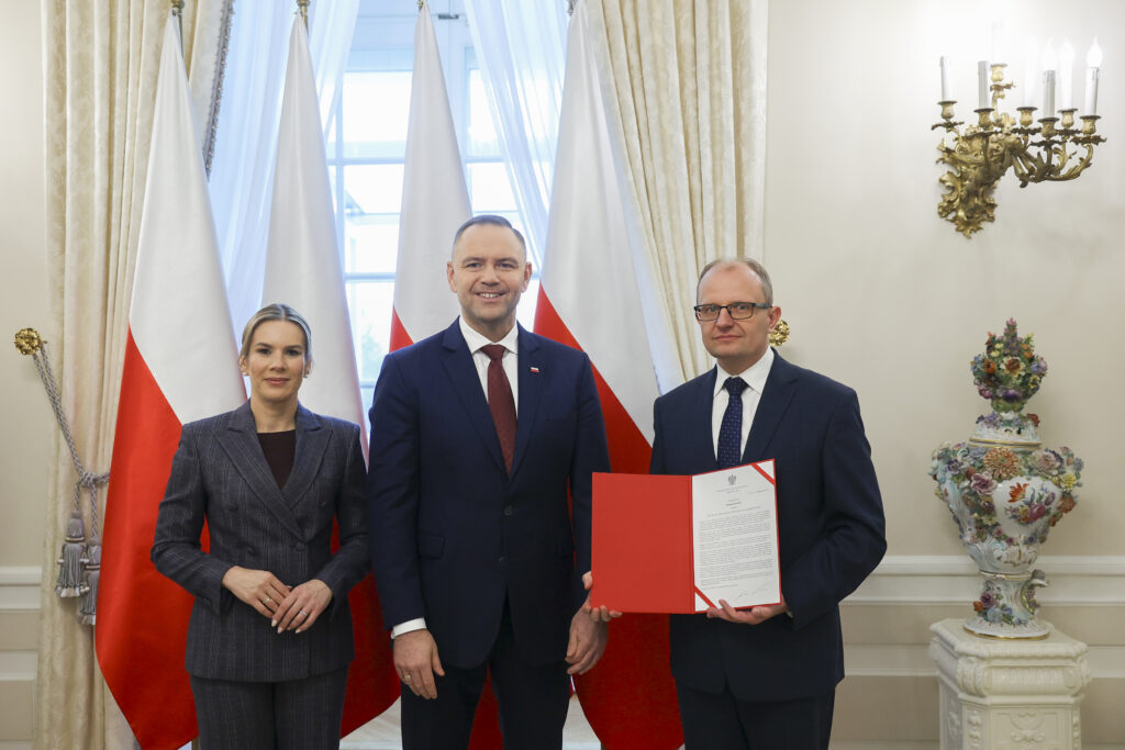 Prof. Marek Kośny, Prezydent RP Karol Nawrocki z Pierwszą Damą Martą Nawrocką