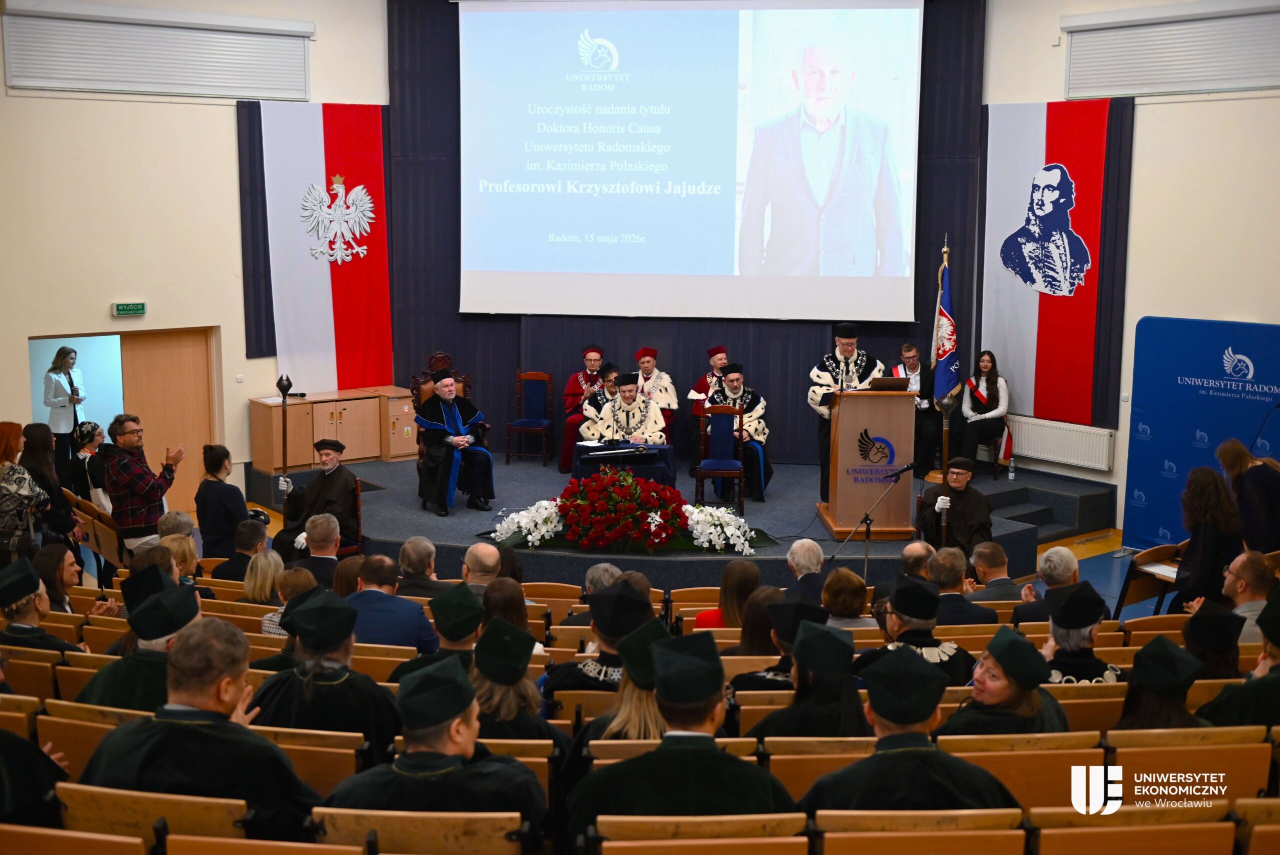 Prof. Krzysztof Jajuga – doktor honoris causa Uniwersytetu Radomskiego