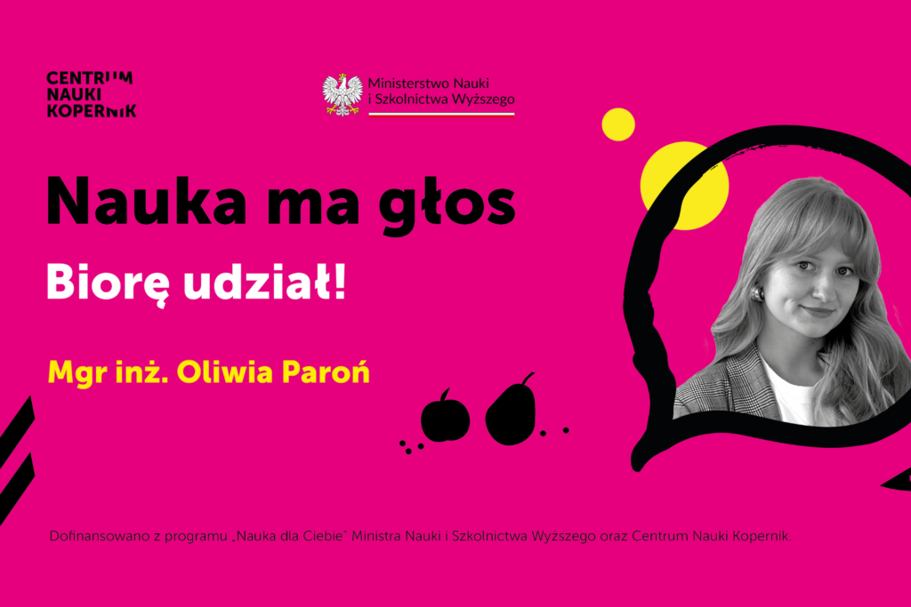 Nauka ma głos – Oliwia Paroń (UEW)