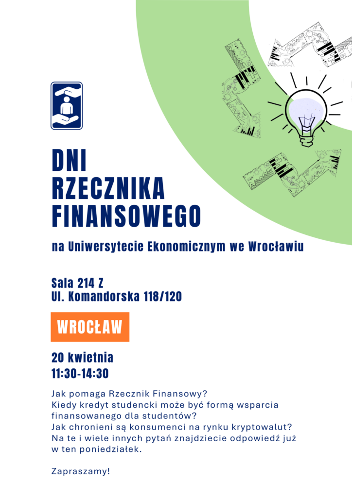 Dni Rzecznika Finansowego UEW – 20.04.2026