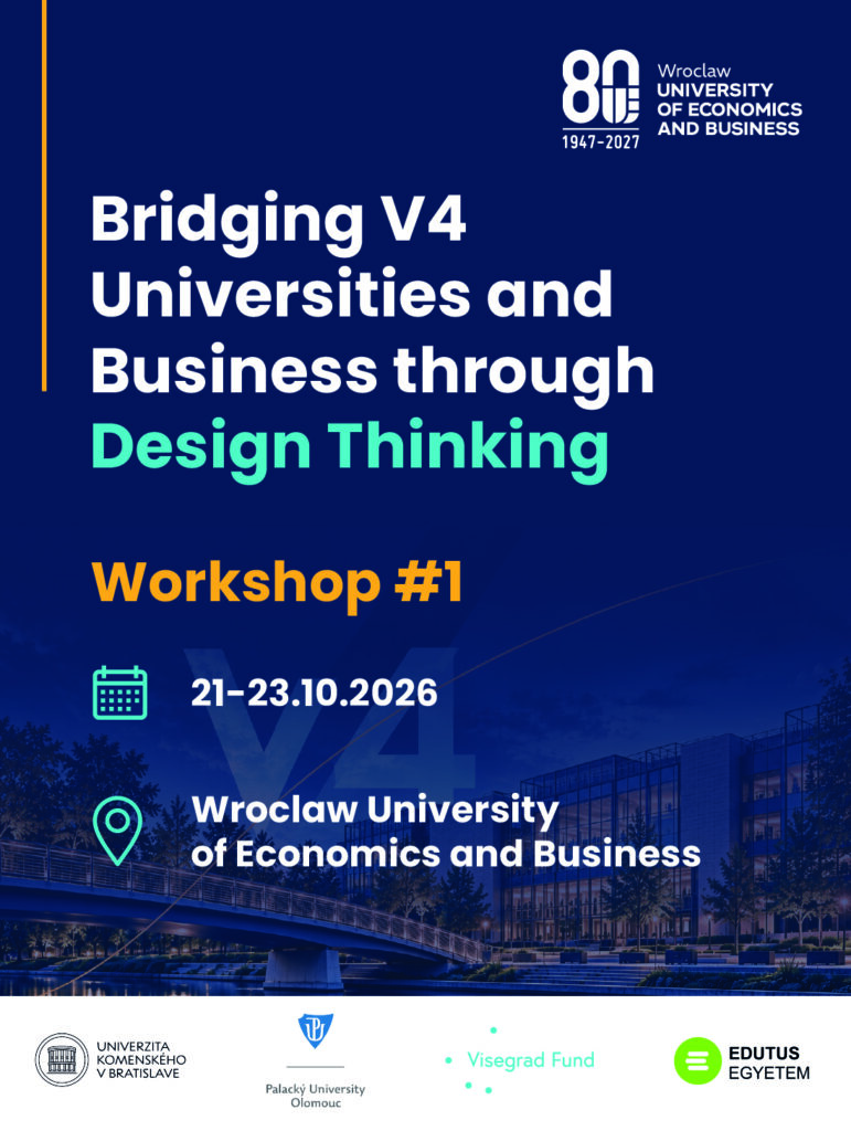 Bridging V4 Universities and Business through Design Thinking