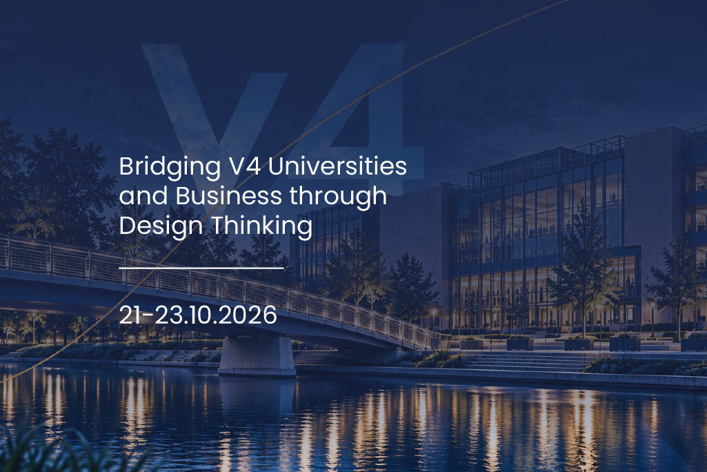 Bridging V4 Universities and Business through Design Thinking