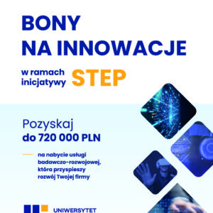 Bony STEP na innowacje UEW
