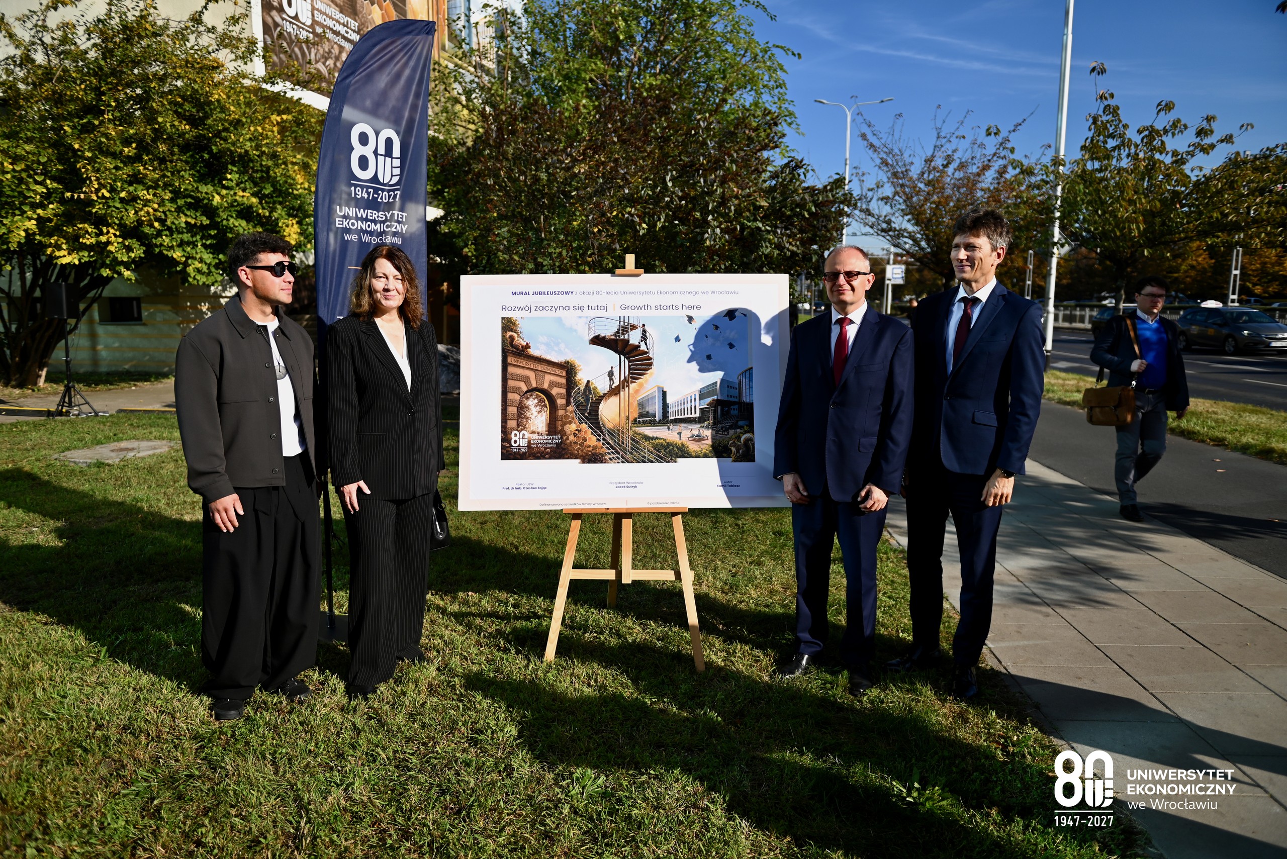 Inauguracja roku akademickiego 2026/2027 – mural okolicznościowy