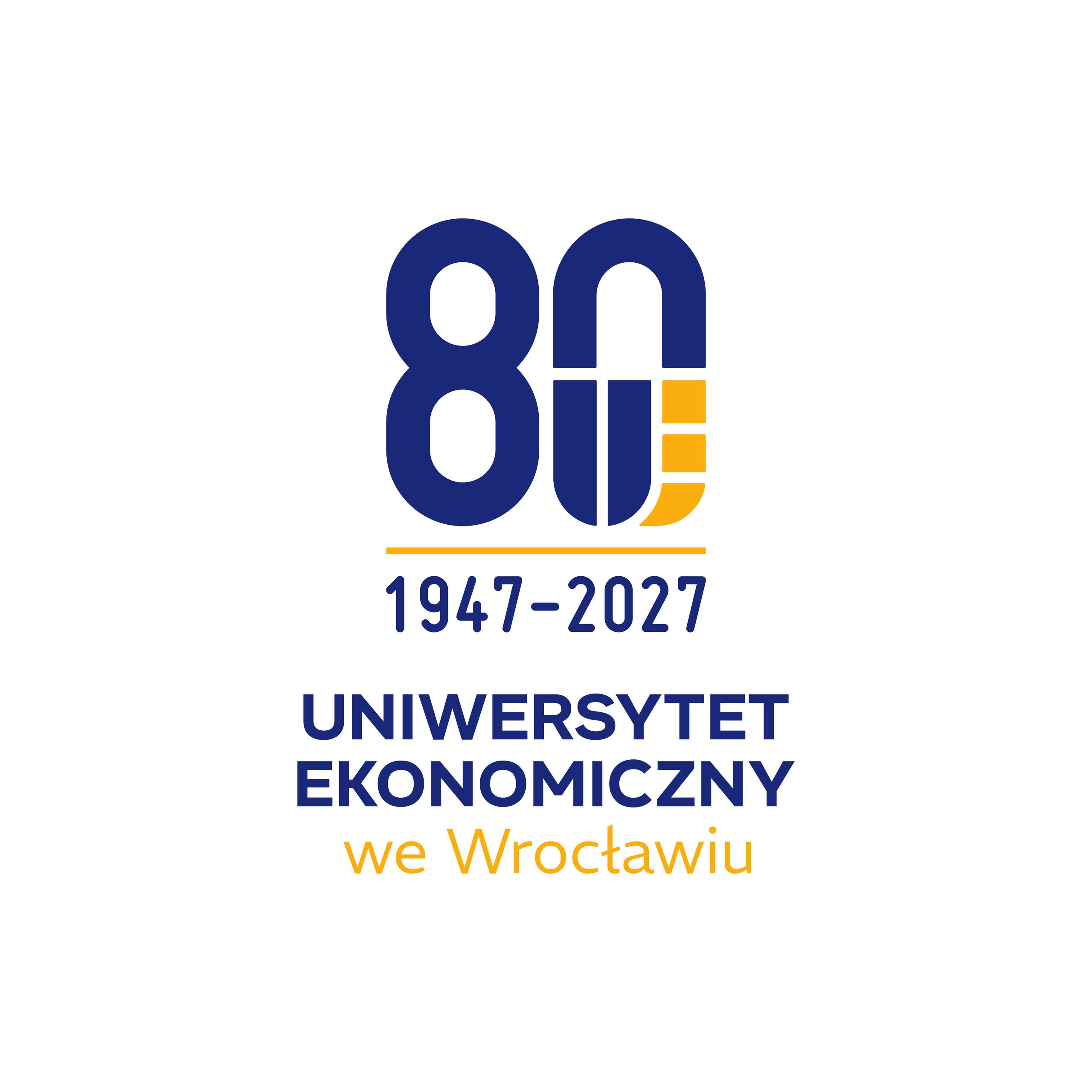 logo 80-lecia UEW